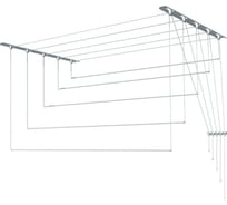 Потолочная сушилка для белья LDN Лиана 1.5 м, 5 стержней 171102