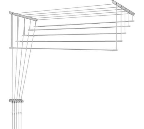 Сушилка для белья LDN Лиана-Люкс 5 стержней, 1.8 м, пластмассовое крепление 107473