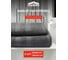 Махровые полотенца Unifico Nature графит, 2 шт.: 50x80-1, 70x130-1 100007032 2