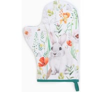 Варежка-прихватка Этель Маки 20x28 см саржа 100% хлопок ватин 250 г/м2 9892061