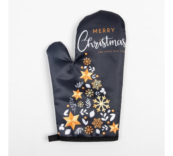 Варежка Доляна Christmas 26x16 см 100% полиэстер 7577711 1