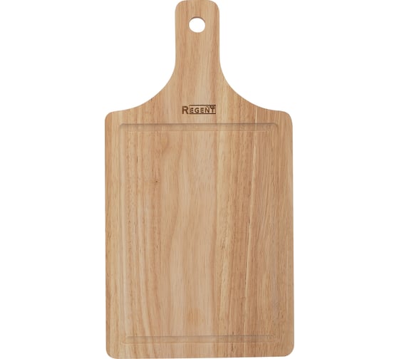 Доска разделочная прямоугольная с деревянной ручкой Regent inox 28x15x1.5 см Linea Bosco 93-BO-15-02.1