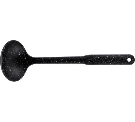 Ложка разливательная 31x9 см Linea PUNTO NERO Regent inox 93-BK2C-7