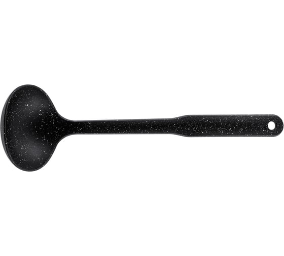 Ложка разливательная 31x9 см Linea PUNTO NERO Regent inox 93-BK2C-7 1