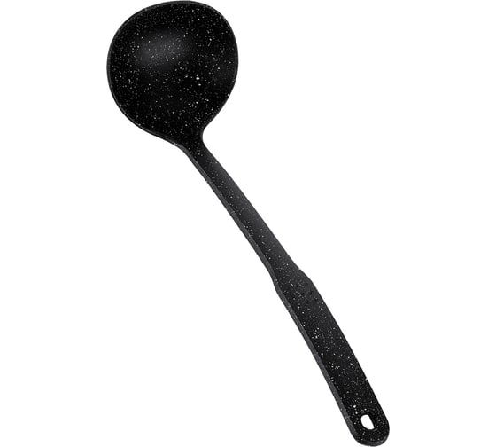 Ложка разливательная 31x9 см Linea PUNTO NERO Regent inox 93-BK2C-7