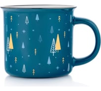 Кружка подарочная Walmer FOREST зеленая 370 мл W37000945