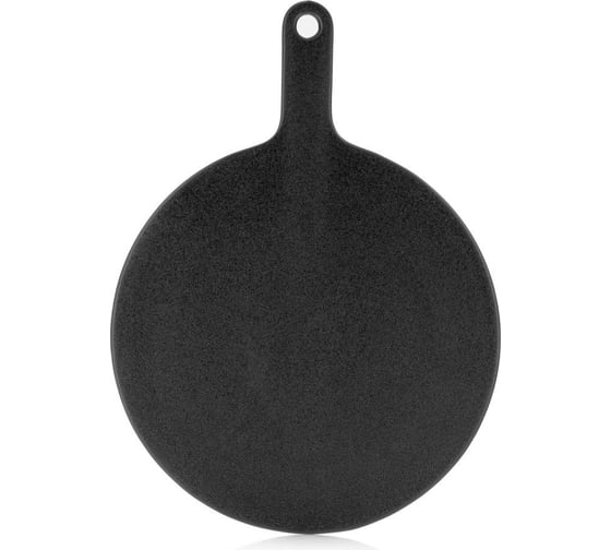 Доска сервировочная Walmer круглая IRON-BLACK 35x26 см W37001008