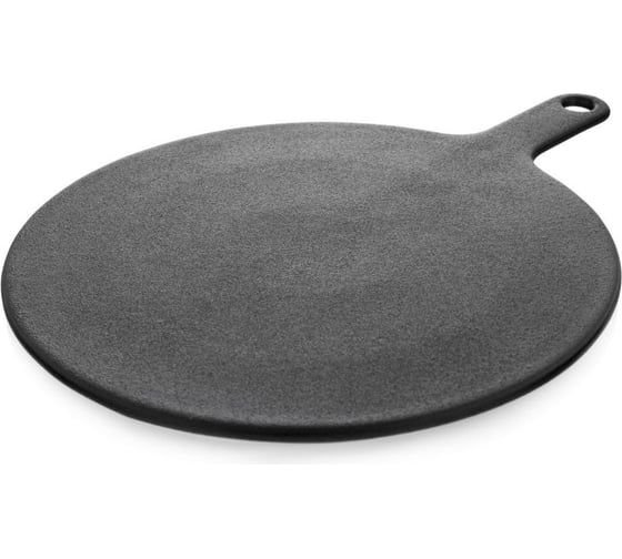 Доска сервировочная Walmer круглая IRON-BLACK 35x26 см W37001008
