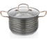 Кастрюля Walmer Sandy 20x12.5 см 3 л с крышкой серая W11232012 1