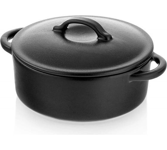 Форма для запекания Walmer с крышкой IRON-BLACK 800 мл W37001053