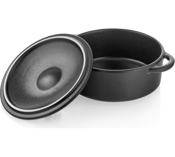 Форма для запекания Walmer с крышкой IRON-BLACK 800 мл W37001053