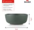 Миска Walmer RIPPLE 15 см зеленая W37000969 5