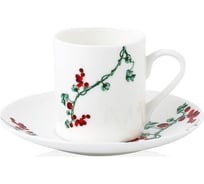 Чашка 120 мл с блюдцем Zapel Berry KC101/B107B