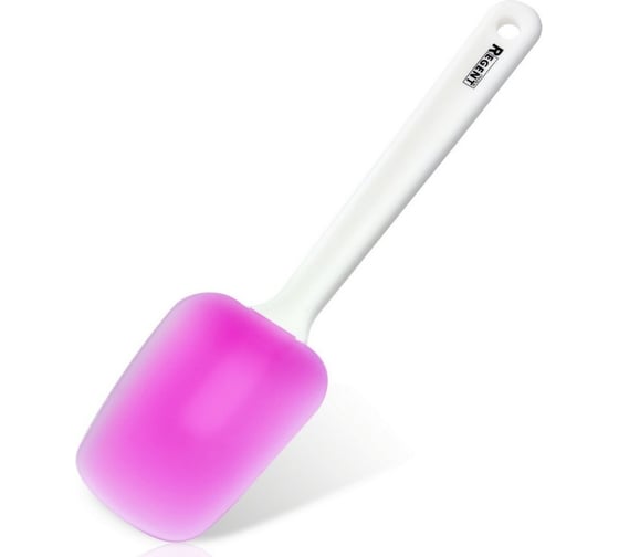 Лопатка кулинарная Regent Inox розовая 26x9х6 см Linea Silicone 93-SI-CU-07R