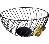 Фруктовница Regent Inox 26x14 см крашеный стальной пруток Linea TRINA 93-TR-01-23