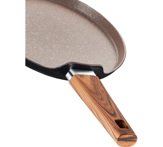 Сковорода блинная Regent Inox 22x1.7 см Linea LEGNO индукция 93-AL-LE-5-22
