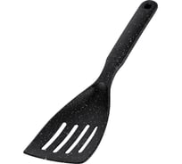 Лопатка кулинарная Regent Inox рыбная 28x8 см Linea PUNTO NERO 93-BK2C-11