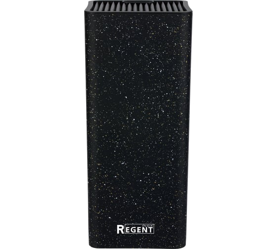 Подставка для ножей и ножниц Regent Inox 23x10 см Linea BLOCK 93-KN-WB-23