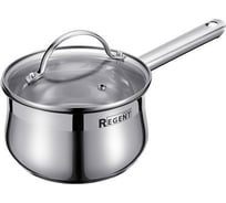 Ковш Regent Inox со стеклянной крышкой 1.8 л 16x9 см Linea MONICA 93-Mon-01