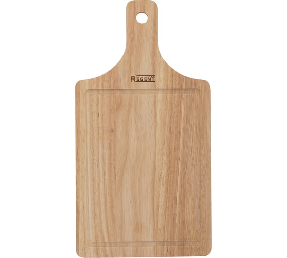 Доска разделочная Regent Inox прямоугольная с деревянной ручкой 40x21x1.5 см Linea Bosco 93-BO-15-03
