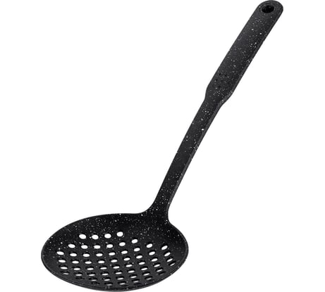 Шумовка Regent Inox Linea 33x11 см PUNTO NERO 93-BK2C-6