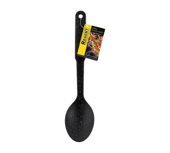 Ложка большая Regent Inox 30x7 см Linea PUNTO NERO 93-BK2C-1