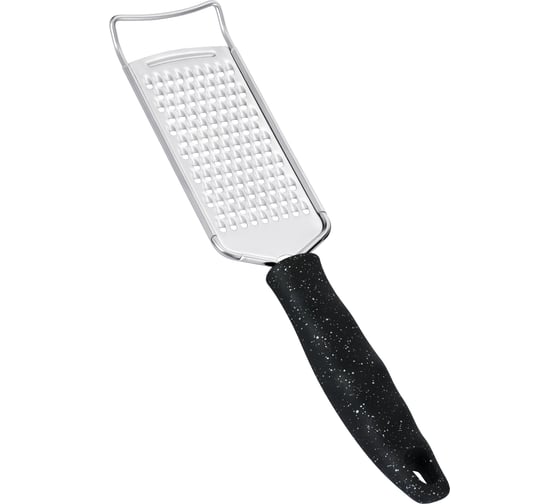 Терка для мелкой стружки Regent Inox 26x5.5 см Linea PUNTO NERO 93-BK2C-17