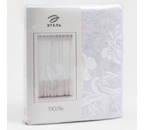 Тюль Этель Восточный цветок 150x250 с фестоном плотность 93 г/кв. м, 100% полиэстер 2844469