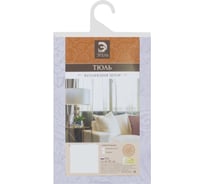 Тюль Этель Вальс цветов 250x250 с фестоном плотность 71 г/кв. м, 100% полиэстер 2844464