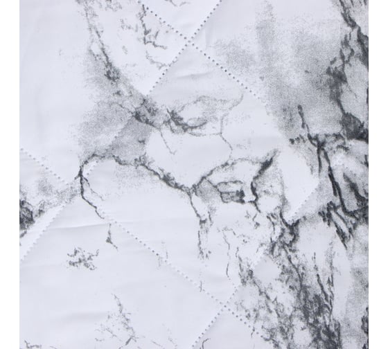 Покрывало LoveLife 2-спальное White marble 180x210±5 см микрофайбер 100% полиэстер 10205644
