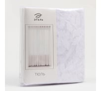 Тюль Этель Ветка сакуры 150x250 с фестоном плотность 71 г/кв. м, 100% полиэстер 2844467