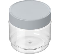 Комплект емкостей для сыпучих продуктов Idiland Modena 0.5 л х 3 шт., серый 241106035/03