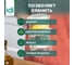 Комплект круглых контейнеров для продуктов Idiland Modena 0.4 л х 2 шт., с защелками, светло-бежевый 241103825/01 5
