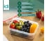 Комплект прямоугольных контейнеров для продуктов Idiland Modena 1.5 л х 2 шт., с защелками, бесцветный 241102606/03 4