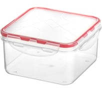 Комплект квадратных контейнеров для продуктов Idiland Modena 3 шт., 0.4 л+0.7 л+1.2 л, бесцветный 241102306/03