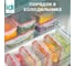 Комплект квадратных контейнеров для продуктов Idiland Modena 3 шт., 0.4 л+0.7 л+1.2 л, бесцветный 241102306/03 6