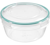 Комплект круглых контейнеров для продуктов Idiland Modena 3 шт., 0.86 л+1.5 л+2.3 л, с защелками, бесцветный 241111018/02