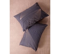 Наволочка Ночь нежна набор Гарфилд 70947-1 поплин, 70x70 (2), полоса новая 4660056202054