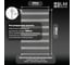 Рулонная штора LM DECOR День-Ночь LB 11-10 графитовый, 43x160 см 1110043 2