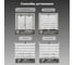 Рулонная штора LM DECOR День-Ночь LB 11-10 графитовый, 43x160 см 1110043 8