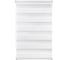 Рулонная штора LM DECOR День-Ночь LB 11-13 белоснежный, 100x160 см 1113100 1