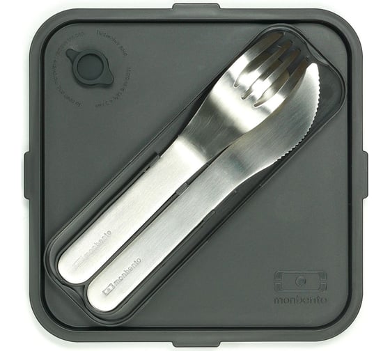 Ланч-бокс Monbento MB Square черный 1200 03 002