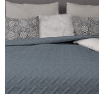 Покрывало стальной полиэстер 200x220 см ND Home 309843