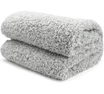 Плед Овчина полиэстер 150x200 см микс цветов обечайка ND Home 307646