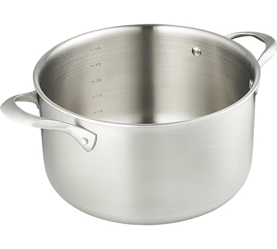 Кастрюля с крышкой Liberty Jones 3Ply Etalon, d24 см, 6 л LJ0000229