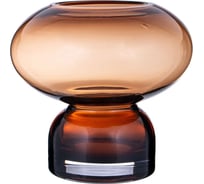 Ваза Bronco D'ARTE AMBER 15x15x13.5 см 694-067
