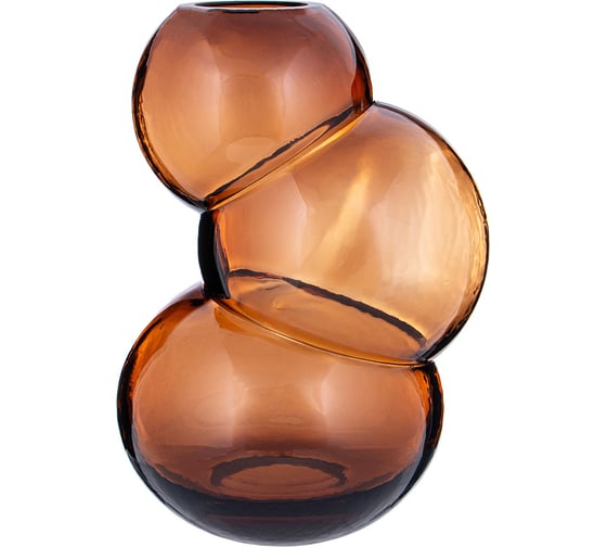 Ваза Bronco VISION BROWN 18.5x18.5x26 см 694-051
