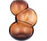 Ваза Bronco VISION BROWN 18.5x18.5x26 см 694-051 1