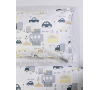 Наволочка Ночь нежна Трафик осн. 10356-1 Бязь 120гр. 40x60 (1) полоса новая 4660056204614