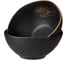 Набор салатников Bronco MIDNIGHT GOLD 2 шт 15x6.5 см 500 мл 42-428 1